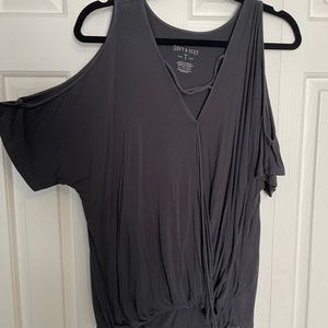 American Eagle Cold Shoulder Top Size XL